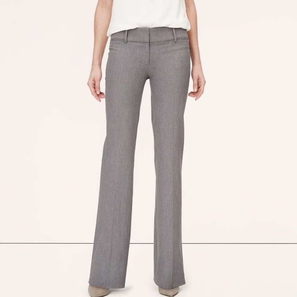 🌟NWT🌟 Ann Taylor Loft Marisa Fit Grey Trousers